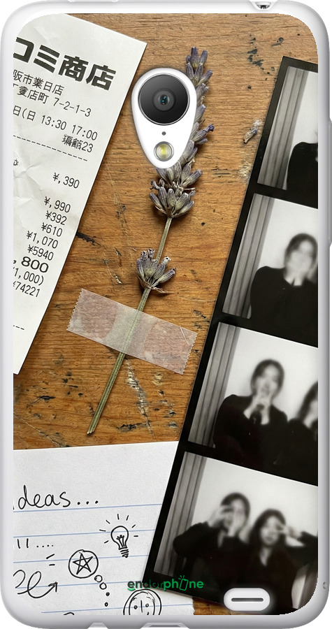 Силиконовый чехол Aesthetic Scrapbook Collage для Meizu MX3 - 6773u-310 изображение 