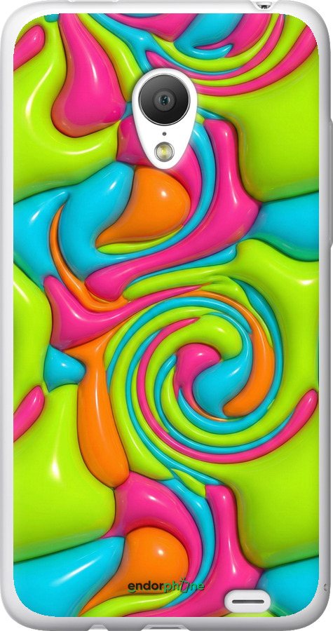 Силиконовый чехол Y2K Jelly Dream для Meizu MX3 - 6780u-310 изображение 