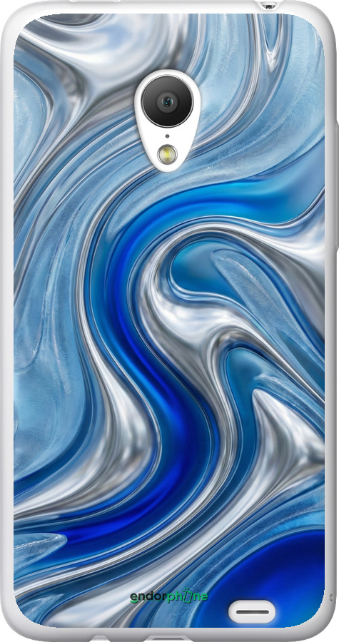 Силиконовый чехол Liquid Chrome для Meizu MX3 - 6781u-310 изображение 