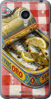 Силиконовый чехол 'Vintage Sardine Tin Phone' для Meizu MX4 PRO изображение 3