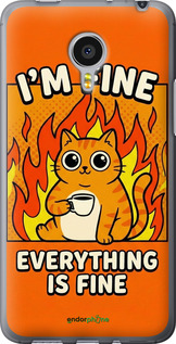 Силіконовий чохол 'Funny Cat' для Meizu MX4 PRO зображення 5