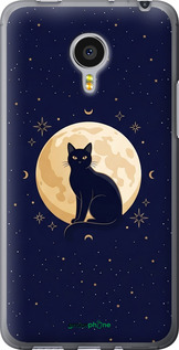 Силіконовий чохол 'Cute Cat Celestial/Witchy' для Meizu MX4 PRO зображення 3