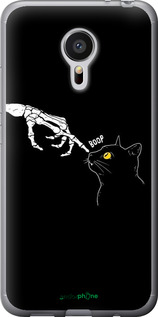 2D пластиковый чехол Кошка для Meizu MX5 - 6505t-105 изображение 