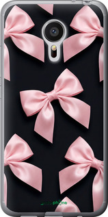 2D пластиковый чехол 'Coquette Ribbons Dark Coquette' для Meizu MX5 изображение 2