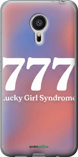 2D пластиковый чехол 'Aesthetic Aura Gradient 777 Lucky Energy' для Meizu MX5 изображение 3