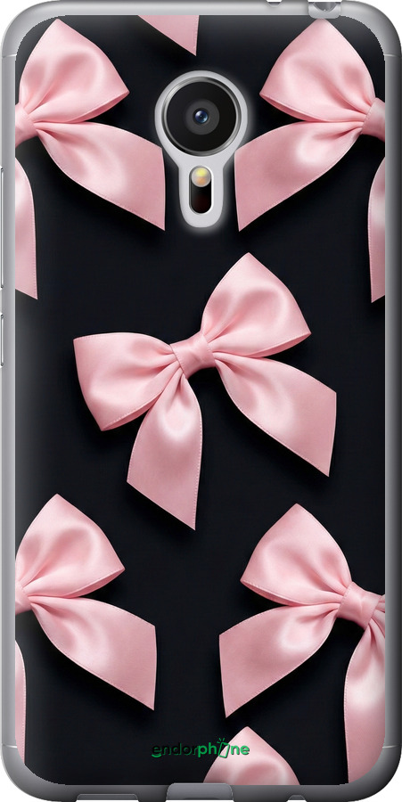 2D пластиковый чехол Coquette Ribbons Dark Coquette для Meizu MX5 - 6767t-105 изображение 