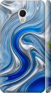 3D пластиковый матовый чехол 'Liquid Chrome' для Meizu MX6 изображение 5