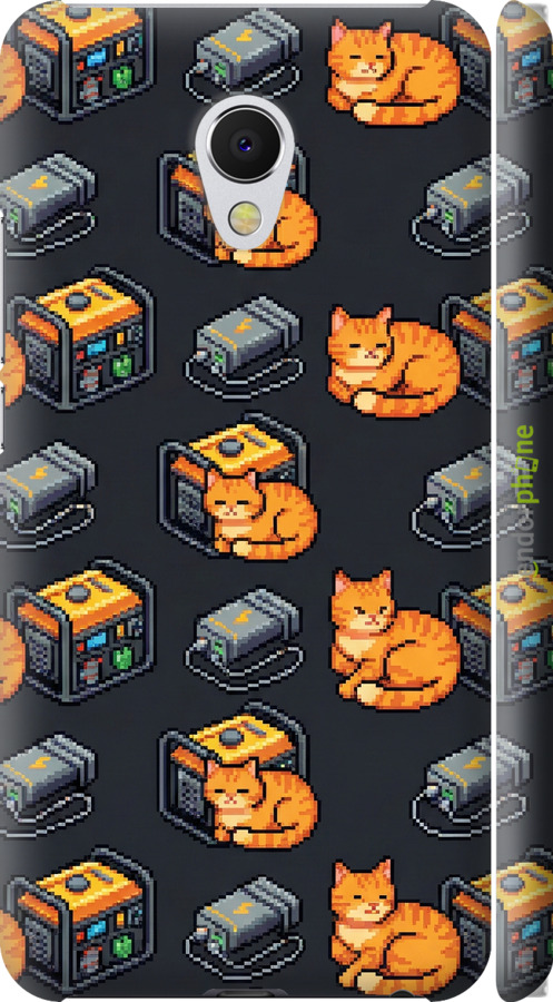 3D пластиковый матовый чехол Autonomous Zone для Meizu MX6 - 6771m-259 изображение 