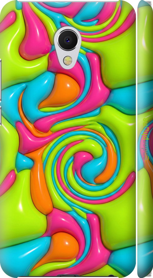 3D пластиковий матовий чехол Y2K Jelly Dream для Meizu MX6 - 6780m-259 изображение 