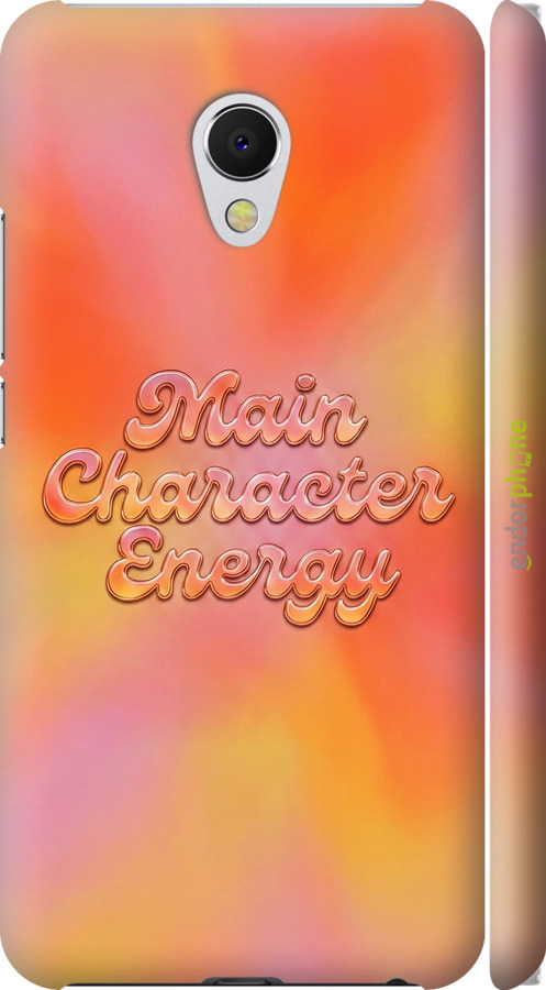3D пластиковый матовый чехол Aura Gradient Main Character Energy Aesthetic Y2K для Meizu MX6 - 6783m-259 изображение 