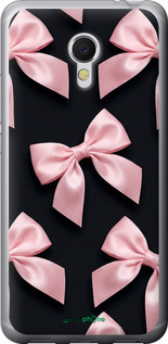 2D пластиковый чехол Coquette Ribbons Dark Coquette для Meizu MX6 - 6767t-259 изображение 