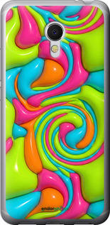 Силиконовый чехол Y2K Jelly Dream для Meizu MX6 - 6780u-259 изображение 