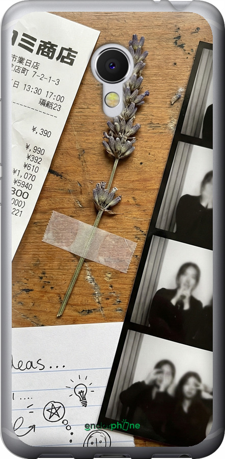 2D пластиковый чехол Aesthetic Scrapbook Collage для Meizu MX6 - 6773t-259 изображение 