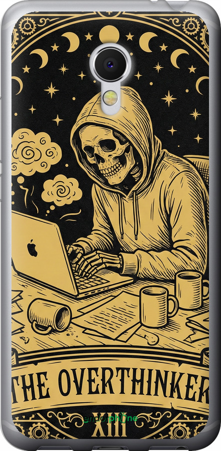 2D пластиковий чехол The Overthinker для Meizu MX6 - 6774t-259 изображение 