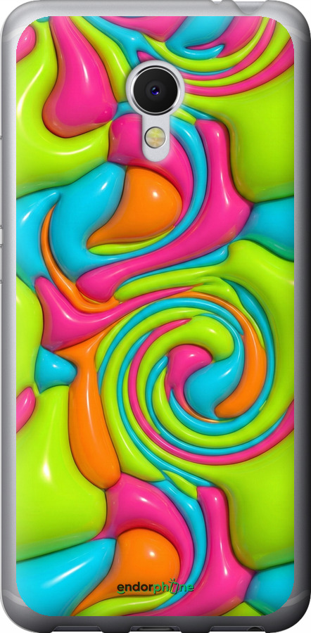 Силиконовый чехол Y2K Jelly Dream для Meizu MX6 - 6780u-259 изображение 