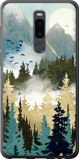 Силиконовый чехол С изображением лесного пейзажа для Meizu Note 8 - 6548u-1610 изображение 