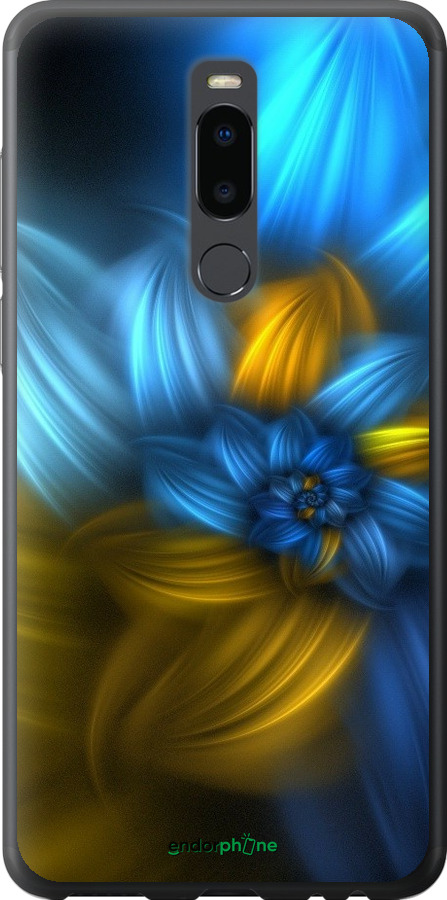 

Силіконовий чохол "Візерунок 46" для Meizu Note 8, Синій