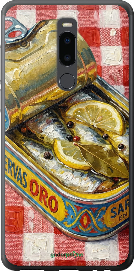 Силиконовый чехол Vintage Sardine Tin Phone для Meizu Note 8 - 6772u-1610 изображение 