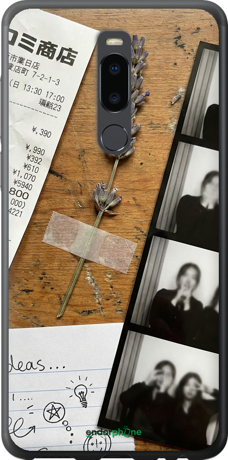 Силиконовый чехол Aesthetic Scrapbook Collage для Meizu Note 8 - 6773u-1610 изображение 