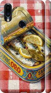 3D пластиковый матовый чехол 'Vintage Sardine Tin Phone' для Meizu Note 9 изображение 5