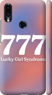 3D пластиковый матовый чехол 'Aesthetic Aura Gradient 777 Lucky Energy' для Meizu Note 9 изображение 9