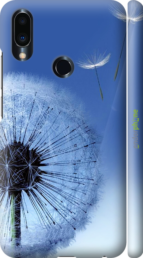 3D пластиковый матовый чехол Одуванчик для Meizu Note 9 - 6005m-1689 изображение 