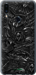 2D пластиковый чехол Воронья ярость для Meizu Note 9 - 6474t-1689 изображение 