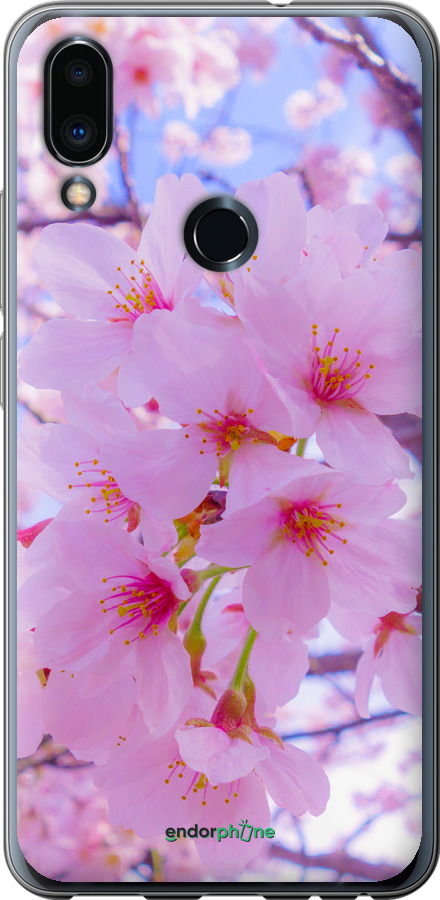 2D пластиковый чехол Сакура для Meizu Note 9 - 6029t-1689 изображение 