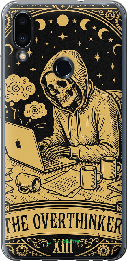 2D пластиковий чехол The Overthinker для Meizu Note 9 - 6774t-1689 изображение 
