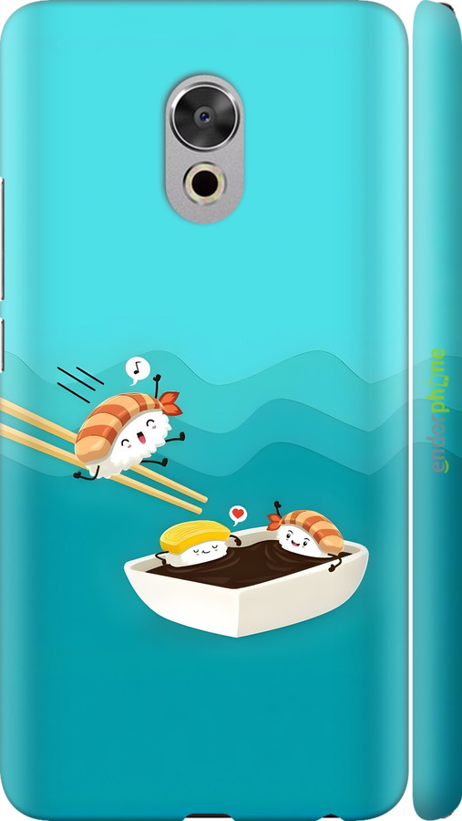 3D пластиковый матовый чехол Суши для Meizu Pro 6 Plus - 6354m-678 изображение 