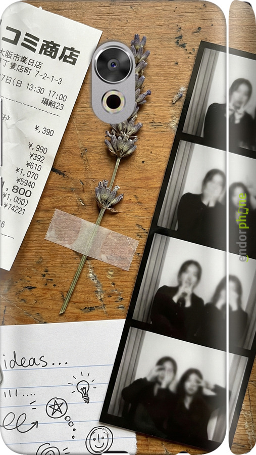 3D пластиковый матовый чехол Aesthetic Scrapbook Collage для Meizu Pro 6 Plus - 6773m-678 изображение 