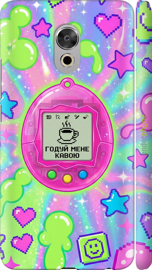 3D пластиковый матовый чехол Y2K Aesthetic Retro Pet: Годуй мене кавою для Meizu Pro 6 Plus - 6784m-678 изображение 