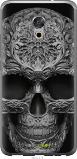 Силіконовий чехол skull-ornament для Meizu Pro 6 Plus - 4101u-678 изображение 