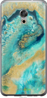 Силіконовий чехол Green marble для Meizu Pro 6 Plus - 4365u-678 изображение 