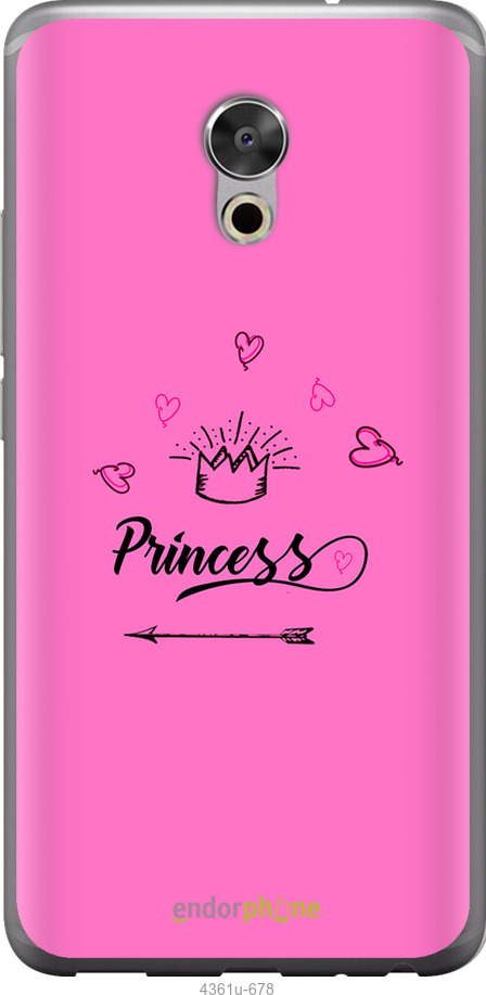 Силіконовий чехол Princess для Meizu Pro 6 Plus - 4361u-678 изображение 