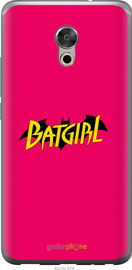 Силиконовый чехол bat girl для Meizu Pro 6 Plus - 4533u-678 изображение 