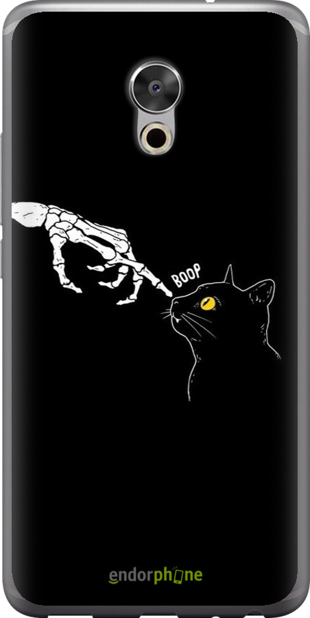 Силіконовий чехол Кішка для Meizu Pro 6 Plus - 6505u-678 изображение 