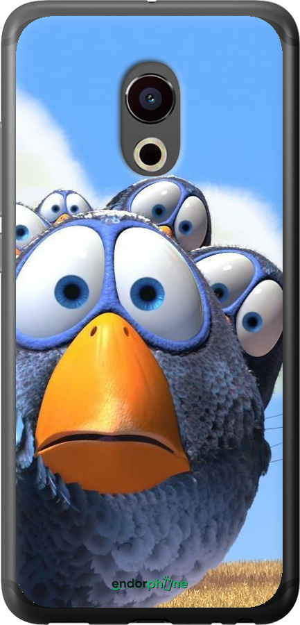 2D пластиковый чехол Angry Birds для Meizu Pro 6 - 6008t-293 изображение 