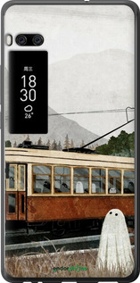 2D пластиковый чехол Призрак 2 для Meizu Pro 7 Plus - 6247t-1131 изображение 