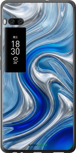 2D пластиковий чехол Liquid Chrome для Meizu Pro 7 Plus - 6781t-1131 изображение 