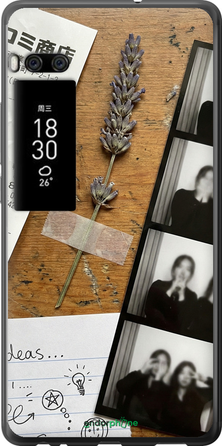 2D пластиковый чехол Aesthetic Scrapbook Collage для Meizu Pro 7 Plus - 6773t-1131 изображение 