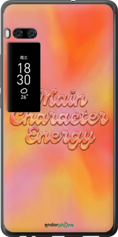 2D пластиковый чехол Aura Gradient Main Character Energy Aesthetic Y2K для Meizu Pro 7 Plus - 6783t-1131 изображение 