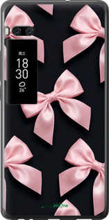 Силіконовий чехол Coquette Ribbons Dark Coquette для Meizu Pro 7 - 6767u-1044 изображение 