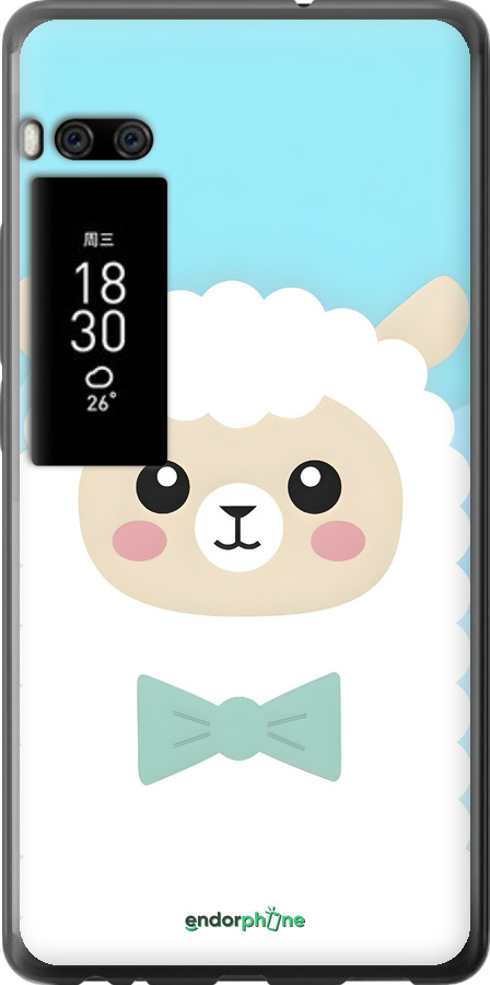 Силіконовий чехол Милий баранчик для Meizu Pro 7 - 6355u-1044 изображение 