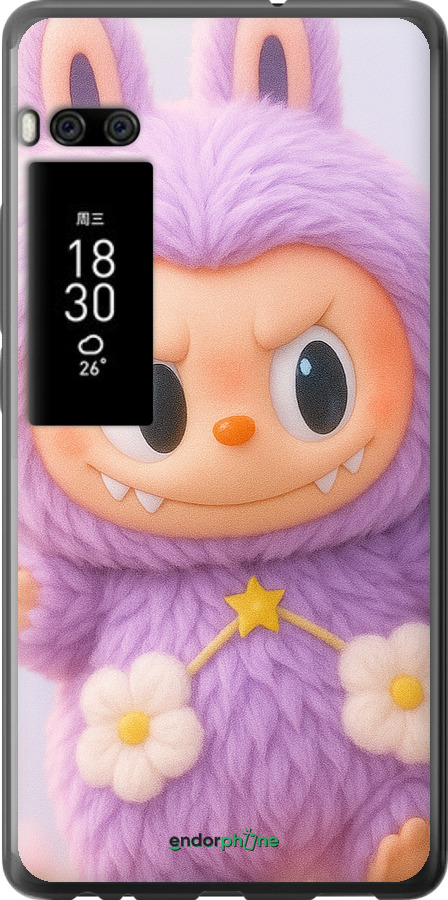 Силиконовый чехол Лабубу для Meizu Pro 7 - 6708u-1044 изображение 