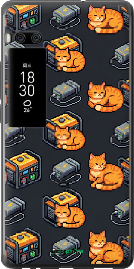 Силиконовый чехол Autonomous Zone для Meizu Pro 7 - 6771u-1044 изображение 