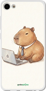 2D пластиковый чехол 'Funny Capybara CEO Working' для Meizu U10 изображение 2
