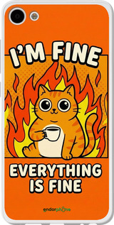 2D пластиковый чехол 'Funny Cat' для Meizu U10 изображение 6