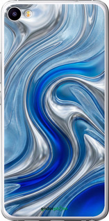 2D пластиковий чехол Liquid Chrome для Meizu U20 - 6781t-416 изображение 