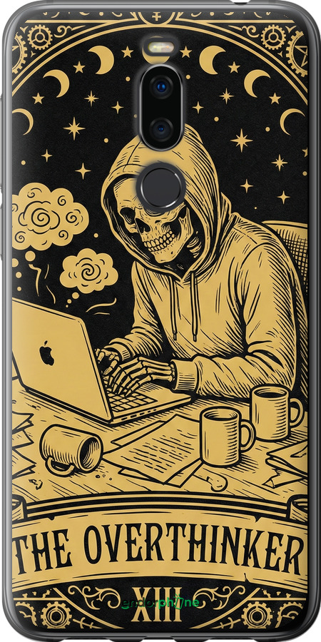 Силиконовый чехол The Overthinker для Meizu X8 - 6774u-1601 изображение 